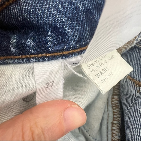 Reformation Stevie Jeans High Rise Straight Size 27 - Picture 7 of 10